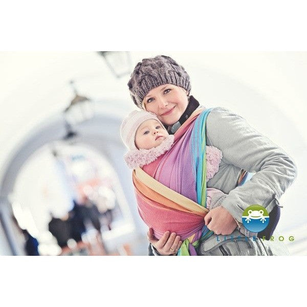Little Frog Woven Wrap - Sandy Agate II - Woven Wrap - Little Frog - Afterpay - Zippay Carry Them Close