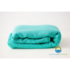 Little Frog Woven Wrap - Jacquard Mint Cube, , Woven Wrap, Little Frog, Carry Them Close 