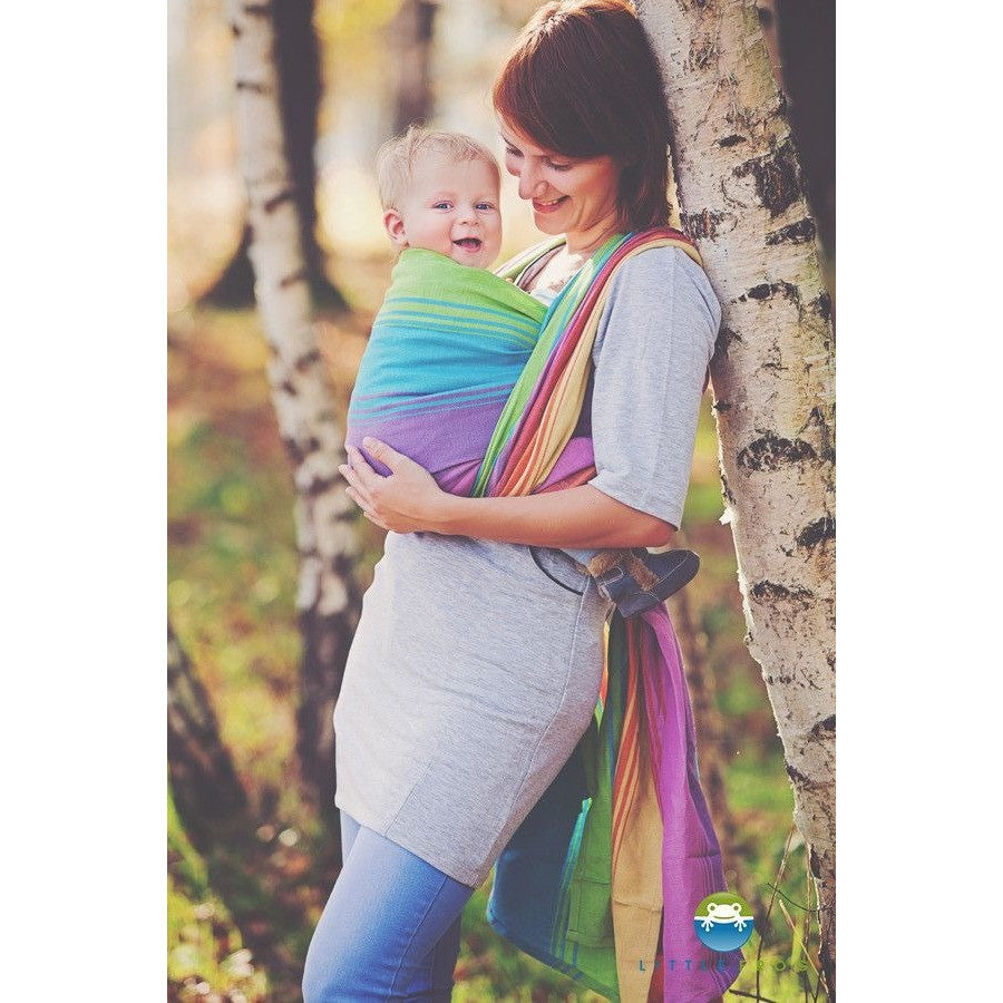 Little Frog Woven Wrap - Linen Agate Natur - Woven Wrap - Little Frog - Afterpay - Zippay Carry Them Close
