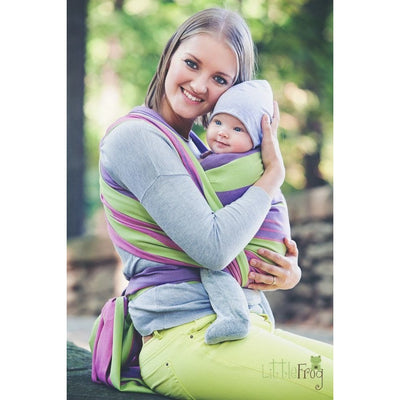 Little Frog Woven Wrap - Alexandrite, , Woven Wrap, Little Frog, Carry Them Close  - 1