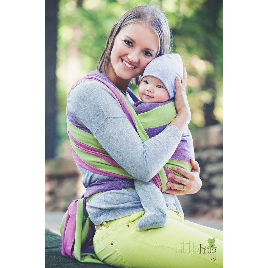 Little Frog Woven Wrap - Alexandrite, , Woven Wrap, Little Frog, Carry Them Close  - 1