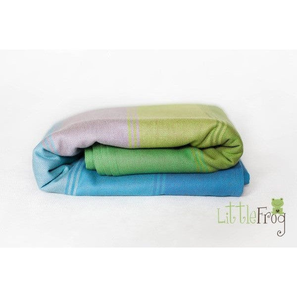 Little Frog Woven Wrap - Boulder Opal - Woven Wrap - Little Frog - Afterpay - Zippay Carry Them Close