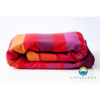 Little Frog Woven Wrap - Raspberry Rhodonite - Woven Wrap - Little Frog - Afterpay - Zippay Carry Them Close