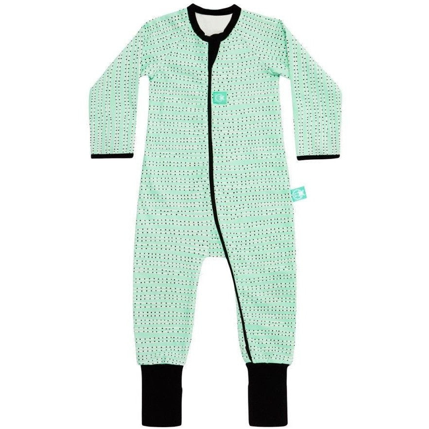 ErgoPouch - ErgoLayers Sleep Wear (1.0 Tog) - HoneyDew Dot - Clothing - ErgoCocoon - Afterpay - Zippay Carry Them Close