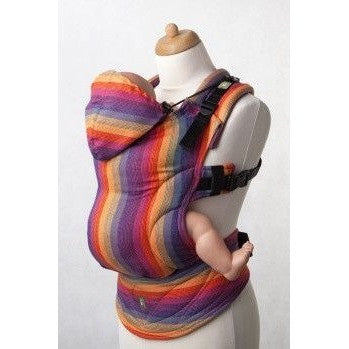 Lenny Lamb Ergonomic Carrier (BABY) - SUNSET RAINBOW (RD) - Second Generation, , Baby Carrier, Lenny Lamb, Carry Them Close  - 2