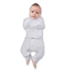 Plum - Baby Swaddle Suit 0.5 TOG - Zebra
