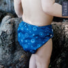 Fidella - All In One Cloth Nappy - Outer Space blue - Cloth Nappies - Fidella - Afterpay - Zippay Carry Them Close
