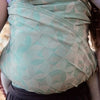 Fidella Fly Tai - MeiTai babycarrier Kaleidoscope Mint (Baby Size - From Birth) Limited Edition - Meh Dai - Fidella - Afterpay - Zippay Carry Them Close