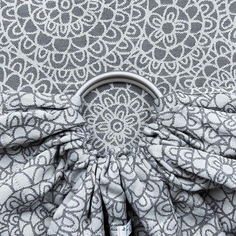 Fidella Ring Sling - Mosaic Stone Grey - Ring Sling - Fidella - Afterpay - Zippay Carry Them Close