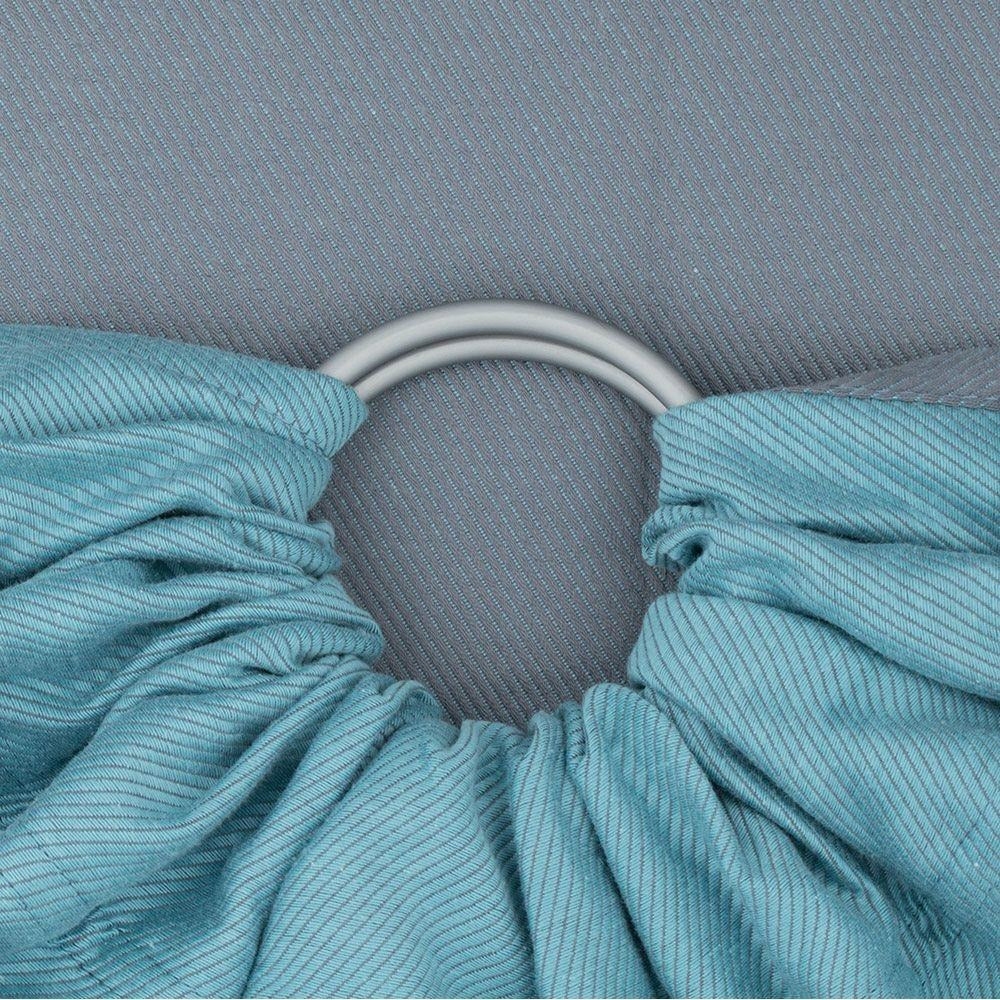 Fidella Ring Sling - Lines Blue Stone - Ring Sling - Fidella - Afterpay - Zippay Carry Them Close