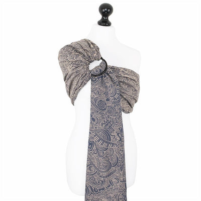 Fidella Ring Sling - Music Vibes (Biscuit) - Ring Sling - Fidella - Afterpay - Zippay Carry Them Close