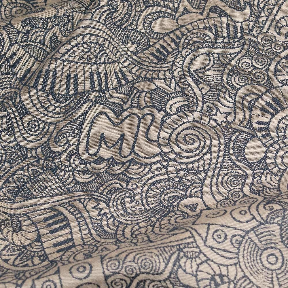 Fidella Ring Sling - Music Vibes (Biscuit) - Ring Sling - Fidella - Afterpay - Zippay Carry Them Close