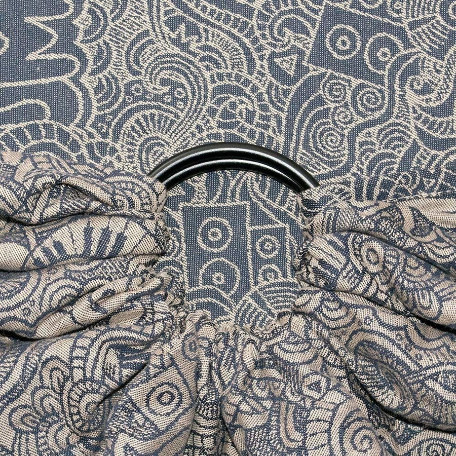 Fidella Ring Sling - Music Vibes (Biscuit) - Ring Sling - Fidella - Afterpay - Zippay Carry Them Close