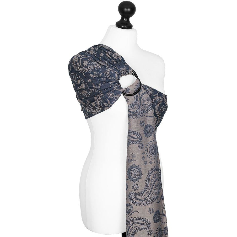 Fidella Ring Sling - Persian Paisley Desert Smoke - Ring Sling - Fidella - Afterpay - Zippay Carry Them Close