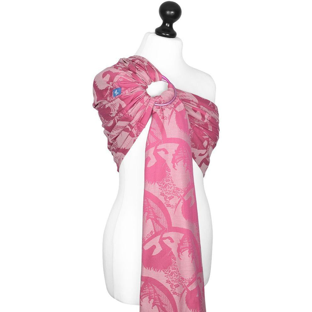 Fidella Ring Sling Unicorn Tale Pink Rose Carry Them Close