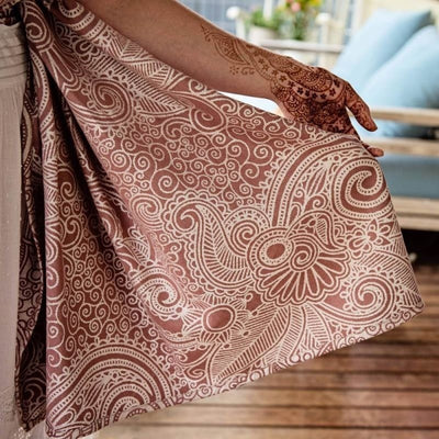 Fidella Woven Wrap - Masala Henna bamboo - Woven Wrap - Fidella - Afterpay - Zippay Carry Them Close