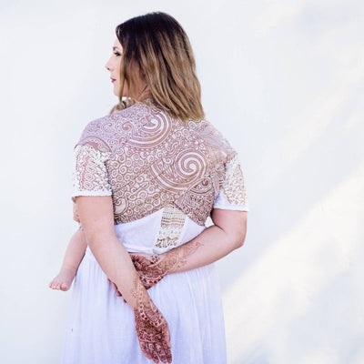 Fidella Woven Wrap - Masala Henna bamboo - Woven Wrap - Fidella - Afterpay - Zippay Carry Them Close