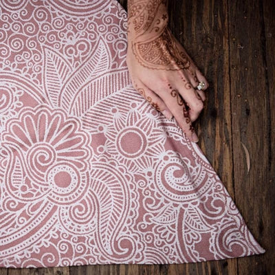 Fidella Woven Wrap - Masala Henna bamboo - Woven Wrap - Fidella - Afterpay - Zippay Carry Them Close