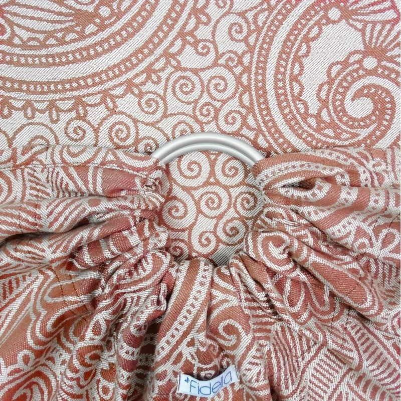 Fidella Ring Sling - Masala Henna bamboo, , Ring Sling, Fidella, Carry Them Close  - 1