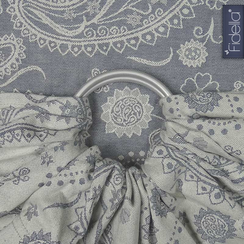 Fidella Ring Sling - Persian Paisley Smoke - Ring Sling - Fidella - Afterpay - Zippay Carry Them Close