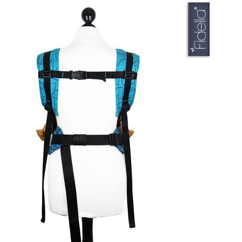 Fidella Fusion babycarrier with buckles - Amors Love Arrows Plum - Baby Carrier - Fidella - Afterpay - Zippay Carry Them Close