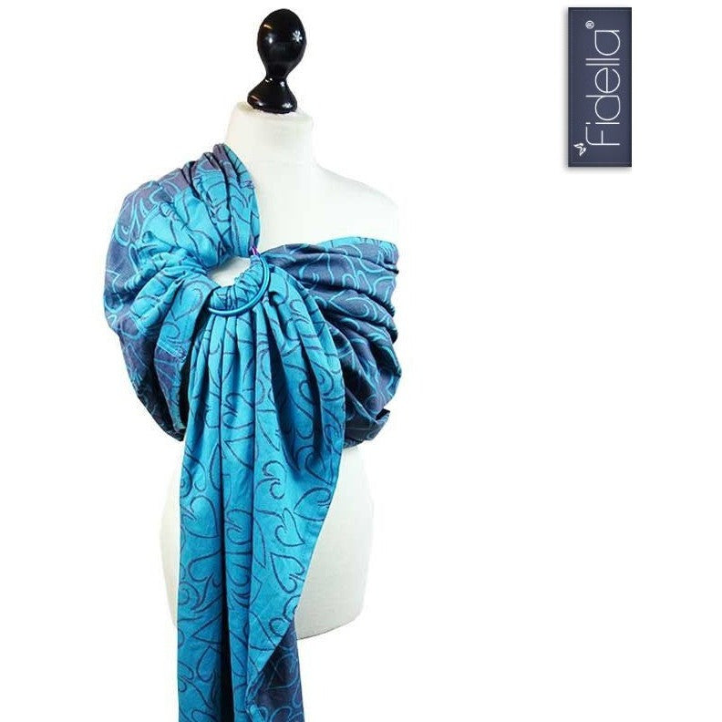 Fidella Ring Sling - Amors Love Arrows Plum - Ring Sling - Fidella - Afterpay - Zippay Carry Them Close