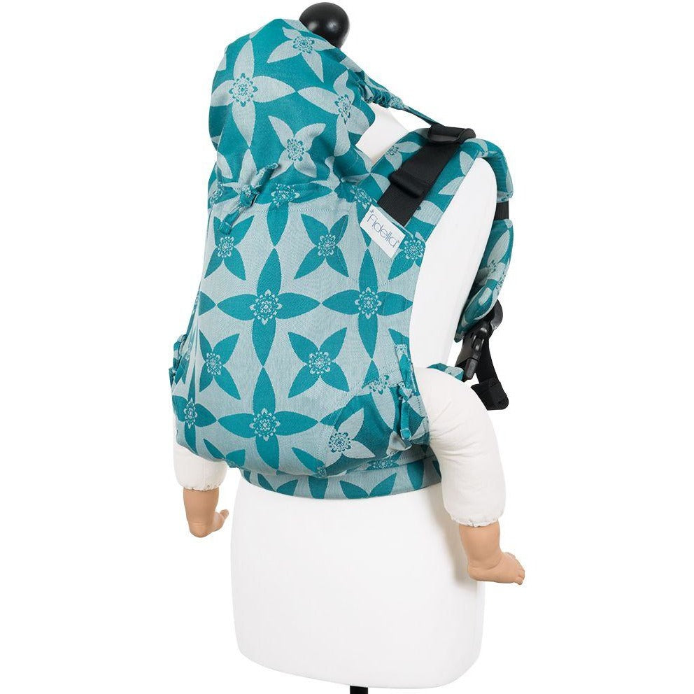Fidella Fusion Toddler Carrier - Blossom Ocean Blue - Toddler Carrier - Fidella - Afterpay - Zippay Carry Them Close
