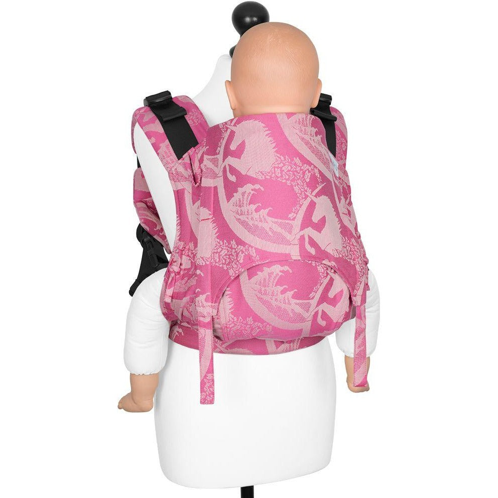 Fidella Fusion Toddler Carrier - Unicorn Tale Pink Rose - Toddler Carrier - Fidella - Afterpay - Zippay Carry Them Close