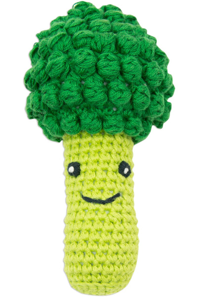 Weegoamigo - Crochet Rattle - Broccoli