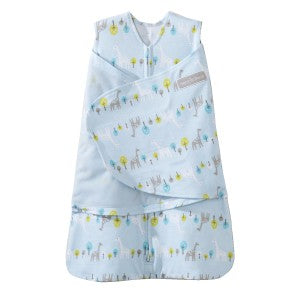 HALO - Baby Swaddle SleepSack - Blue Giraffe