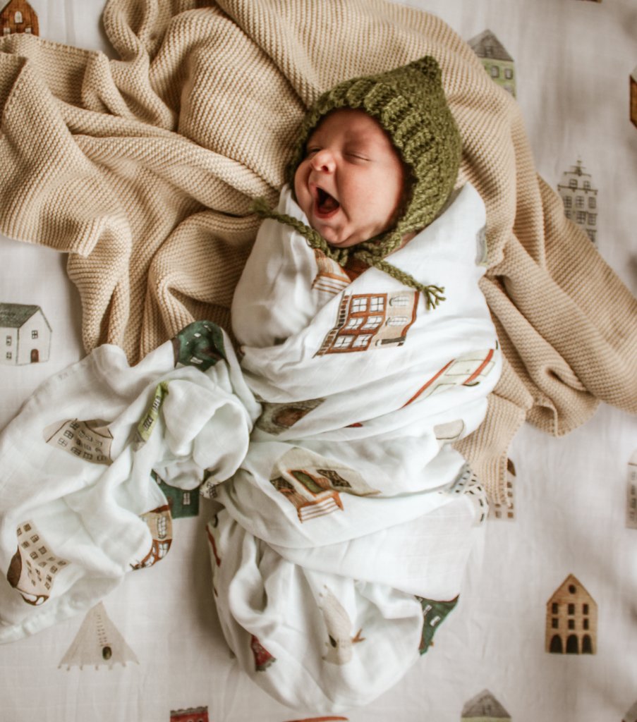 Pop Ya Tot - Muslin Swaddle - This Ole House