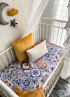 Pop Ya Tot - Cotton Muslin Cot Sheet - Tori's Tile