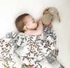 Pop Ya Tot - Muslin Swaddle - Kushiro Crane