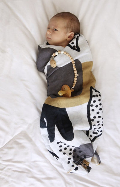 Pop Ya Tot - Muslin Swaddle - Dreamy Eldira