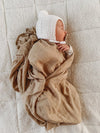 Pop Ya Tot - Muslin Swaddle - Sand Dune - The Essential Swaddle Range