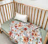 Pop Ya Tot - Reversible Cot Quilt - Le Piccadilly