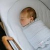 Embe - Baby Swaddle 2-Way Starter Swaddle - Grey Stripe