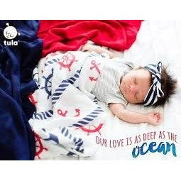 Tula Blanket - Into The Deep (Set) - Baby Blankets - Tula - Afterpay - Zippay Carry Them Close