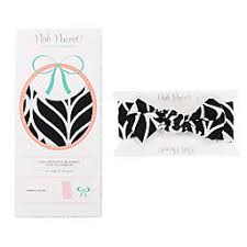 Posh Peanut - Bamboo Baby Swaddle Set - Black Leaves