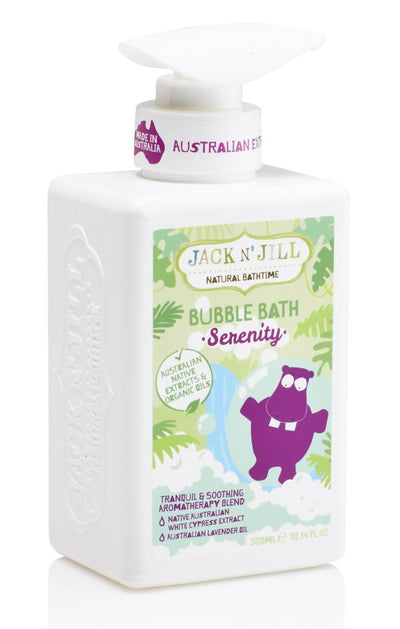 Jack n' Jill - Serenity Bubble Bath, Natural Bath Time