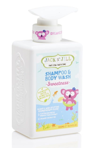 Jack n' Jill - Sweetness Shampoo & Body Wash, Natural Bath Time