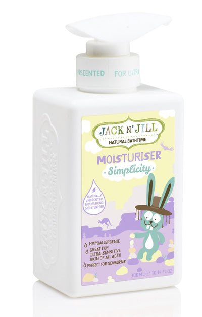 Jack n' Jill - Simplicity Moisturiser, Natural Bath Time