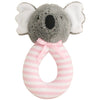 Alimrose - Koala Grab Rattle Pink - Toys - Alimrose - Afterpay - Zippay Carry Them Close