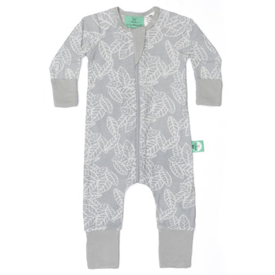 ErgoPouch - ErgoLayers Bamboo Sleep Wear - Summer Long Sleeve (0.2 TOG) - Rainforest Leaves