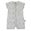 ErgoPouch - ErgoLayers Bamboo Sleep Wear - Summer Short Sleeve (0.2 TOG) - Rainforest Leaves