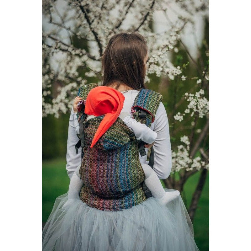 Lenny Lamb Ergonomic Carrier (BABY) - Little Love Delight (Silk, Wool, Cashmere, Cotton) (Second Generation), , Baby Carrier, Lenny Lamb, Carry Them Close  - 2