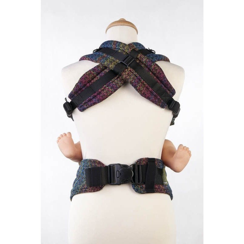 Lenny Lamb Ergonomic Carrier (BABY) - Little Love Delight (Silk, Wool, Cashmere, Cotton) (Second Generation), , Baby Carrier, Lenny Lamb, Carry Them Close  - 4