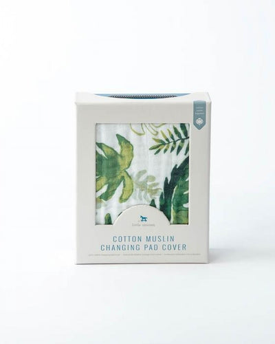 Bebe Au Lait - Changing Pad Cover - Palms