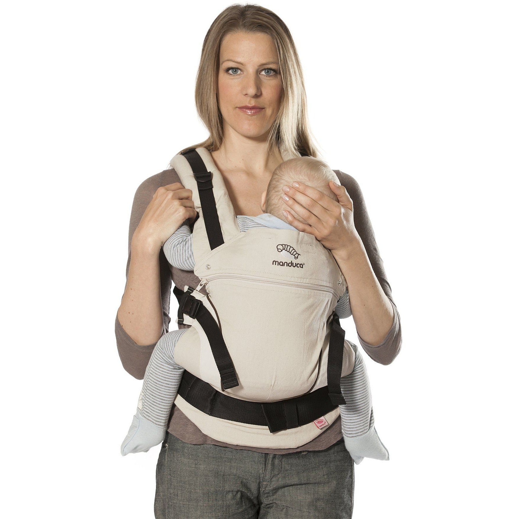 Manduca Baby Carrier - Sand - Baby Carrier - Manduca - Afterpay - Zippay Carry Them Close