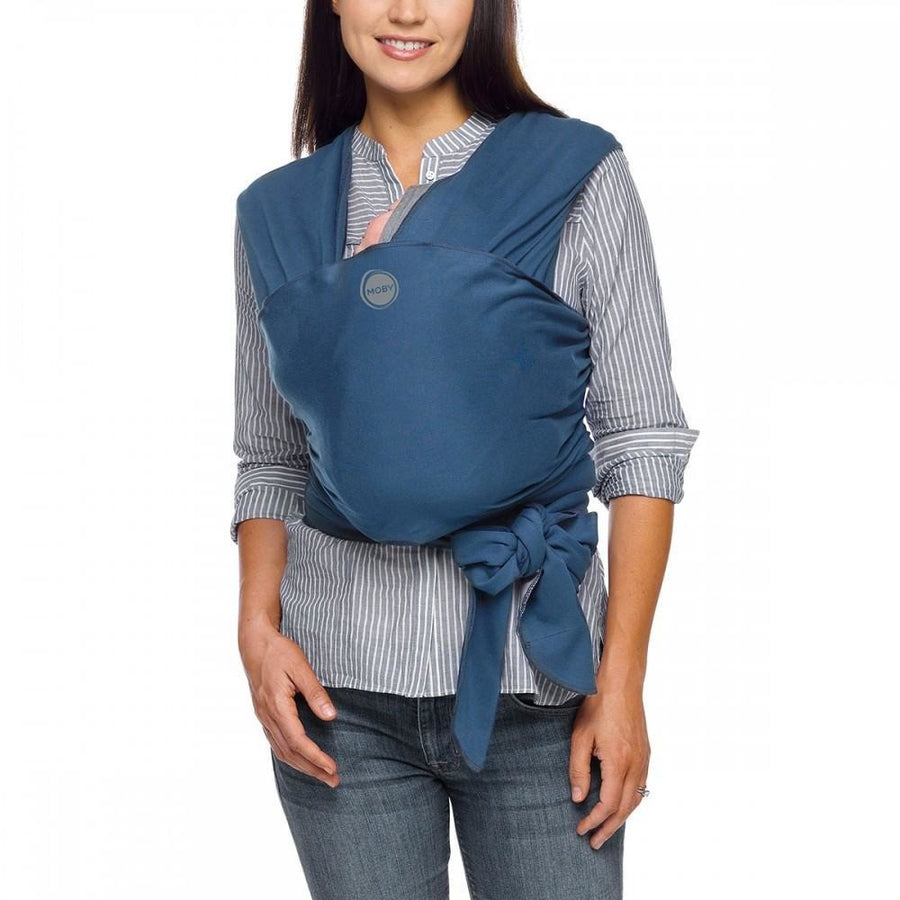 Moby Wrap - Marina - Stretchy Wrap - Moby - Afterpay - Zippay Carry Them Close